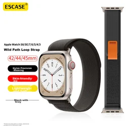 Escase Zamenska narukvica za pametni sat za Apple Watch, Crna