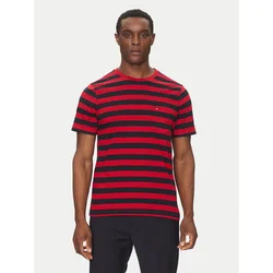 TOMMY HILFIGER Majica Essential rdeča
