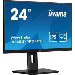 IIYAMA monitor XUB2497HSU-B2, 24, 1920 x 1080 (Full HD), IPS, 100 Hz, HDMI, DP, Zvucnici
