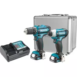 MAKITA akumulatorski set CLX224X (DF333D+TD110D)