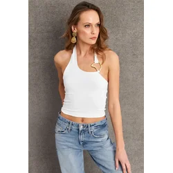 Cool & Sexy Ženska bluza Mod2382-90, Krem