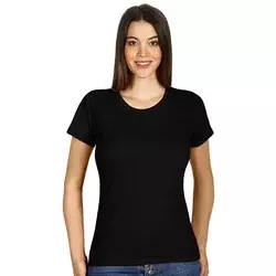 PREMIUM 180 LADY ženska pamučna majica Boja: crna Veličina: M