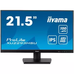 Iiyama Prolite XU2293HSU-B7 Business Monitor - 54.5 cm (21.5), FULL HD (1920x1080), IPS LED, 100Hz, matte / black ( XU2293HSU-B7 )