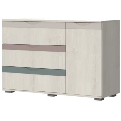 JELA Komoda JOY-K13 - kolekcija Joy - Polarni bor/Joy - 126x84x44 cm