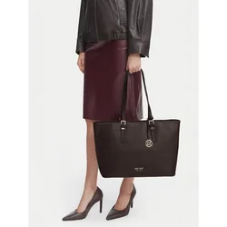 Ročna torba Nine West EO-QUIET ELEGANCE-LDA9895 Temno rjava