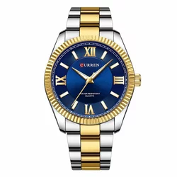 Moška ročna ura Curren Regent Gold/Blue