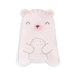 Kikka Boo Dekorativni plišani jastuk igračka u obliku životinje Bear with Me Pink