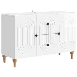 TV ormar s ladicama Bijela visokog sjaja 89 x 34,5 x 60 cm