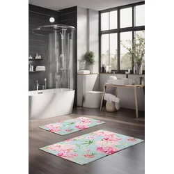 Lessentiel Maison Set prostirki za kupatilo CT-5256, 2 Komada, Šarena