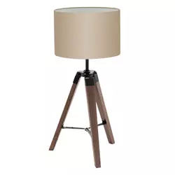 EGLO stolna svjetiljka Lantada 94325, sivosmeđa 68cm