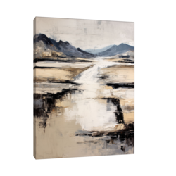 Canvas Slika na platnu Tiha reka, Bez rama, 45x60cm