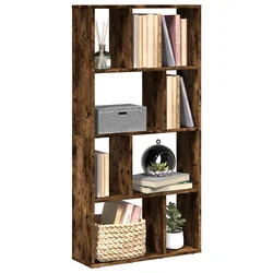 Regal za knjige boja hrasta 60x20x120,5 cm konstruirano drvo
