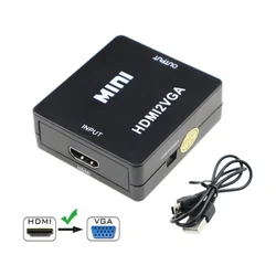 FAST ASIA Adapter HDMI na VGA 1080P