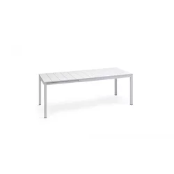 Vrtna miza RIO 140 bianco, raztegljiva