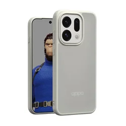 Mr. Blue Maska za mobilni telefon OPPO Find X9, Sivo-bela