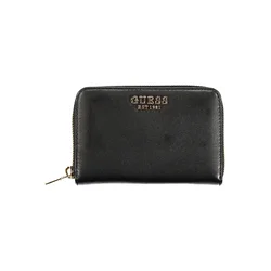 GUESS JEANS WOMEN'S WALLET BLACK