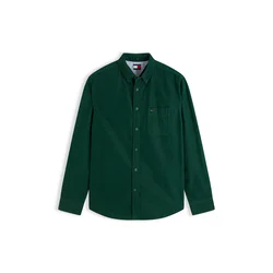Tommy Jeans Srajca temno zelena