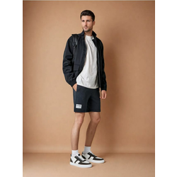 Sinsay - Sportske kratke pantalone - tamno siva