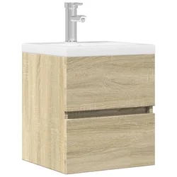 Ormarić za umivaonik boja hrasta sonome 41x38,5x45 cm drveni