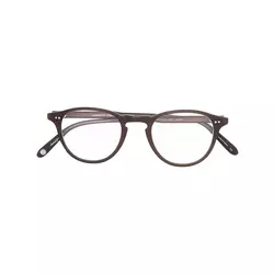 Garrett Leight-Hampton glasses-unisex-Brown