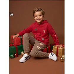 Sinsay - Donji deo trenerke loose jogger - BEŽ