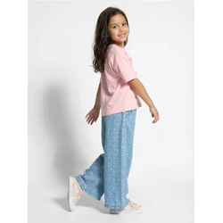 Sinsay - Wide leg farmerke - plava