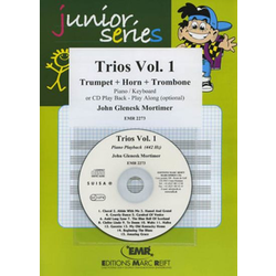 MORTIMER:TRIOS VOL.1 TRUMPET+HORN+TROMBONE +CD