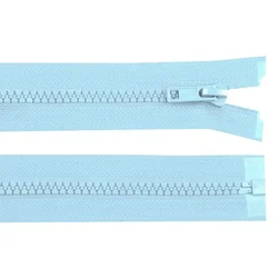 Bone zipper No 5 dolžina 80 cm jakna - ledeno modra