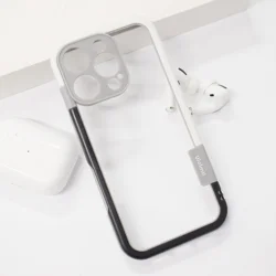 Maska Wolmtt Bumper za iPhone 16 Pro siva