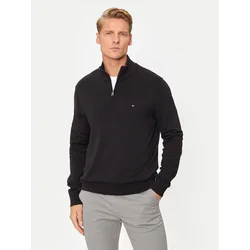 TOMMY HILFIGER Pulover ESSENTIAL  rdeča / črna / bela