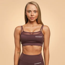 BeastPink Breeze String Bra Mulberry