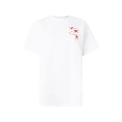 Nike Sportswear Majica CAFE TOMATO rdeča/bela