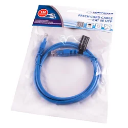 33 UTP Cat 5E patch kabel EB273B 1 m moder