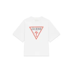 Guess Majica L6GI18 K8HM4 Bela Relaxed Fit