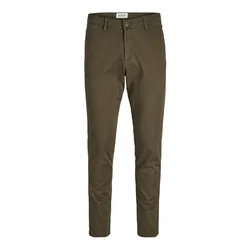 JACK & JONES Muške pantalone 12150148, Braon