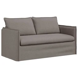 Vidaxl Kavč Taupe 156 x 82 x 85 cm blago