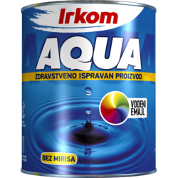 Aqua emajl Saten 700ml Irkom