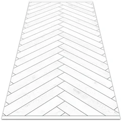 Decormat Podloga za teraso Bele deske 60x90 cm