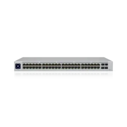 UBIQUITI prekidač, PoE+, 45V, siva