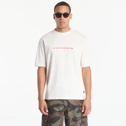 Majice Jordan Brooklyn Mens T-Shirt Phantom/ University Red L