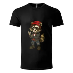 Majica sa štampom (unisex) Rakun