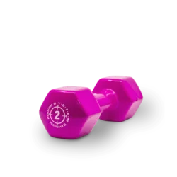 Power System Vinil Dumbell 2 kg vijolična