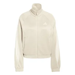 Adidas W STADIUM TT, ženski duks bez kapuljače, bež JVE75