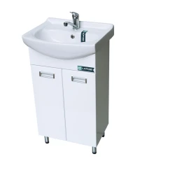 Lapino Roma 5816 Lavabo sa ormarićem, 47x85cm, Beli