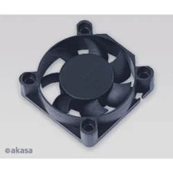 Akasa Ventilator - 40x10 mm - črn