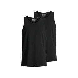Jack & Jones Majica 2 kom 806240 Črna