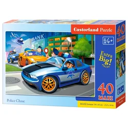 CASTORLAND Puzzle Policijska intervencija MAXI 40 kosov