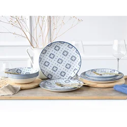 Creatable Jedilni Servis Yara Blue, 12-Delni