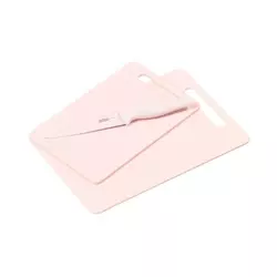 KESPER Daska za sečenje i nož KSP30492 roze