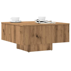 Stol za kavu Artisan hrast 60x60x31,5 cm izrađeno drvo